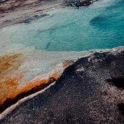 Scenic view of sea shore