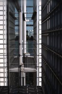 Full frame shot of glass building