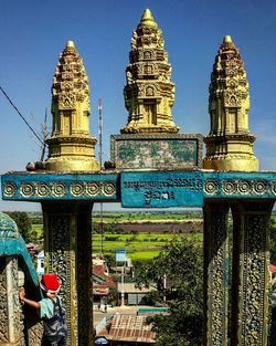 View of a temple