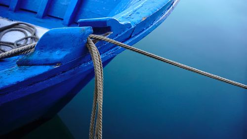 Close-up of boat