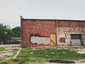 Built structure against the sky