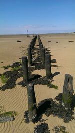 Rocks on beach