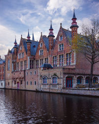 Strolling through brugge, flanders, belgium