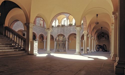 Interior of historic building