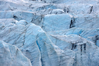 Full frame shot of ice glacier