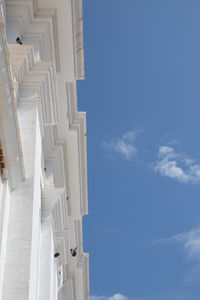 Low angle view of building against sky