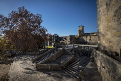 Tomar monastery in portugal.