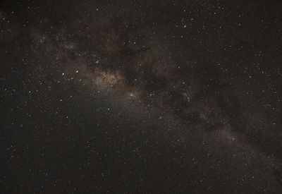 Low angle view of stars in sky