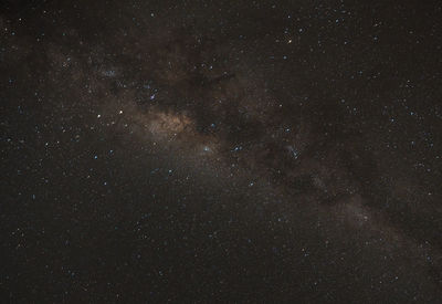 Low angle view of stars in sky