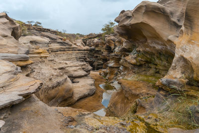 Rock formations