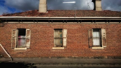 Exterior of built structure against sky