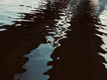 Full frame shot of rippled water