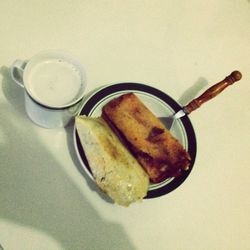 Close-up of served food