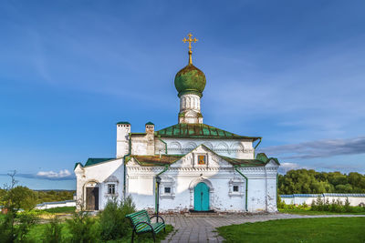 Church of all sacred in trinity danilov monastery in pereslavl-zalessky, russia