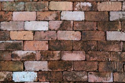 Full frame shot of brick wall