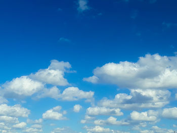 Low angle view of clouds in sky