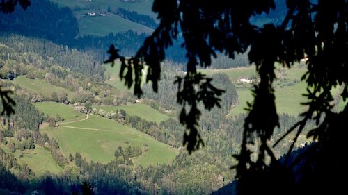 Panoramic view of landscape against sky