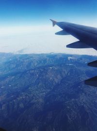 Aerial view of landscape against sky