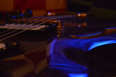 Close-up of guitar