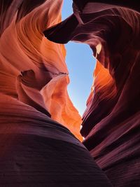 The whisping rocks of a canyon on a warm summers day.