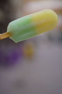 Close-up of ice cream