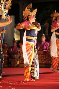 Balinese dance, tranched legong, ubud bali