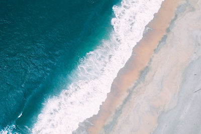 Aerial view of beach