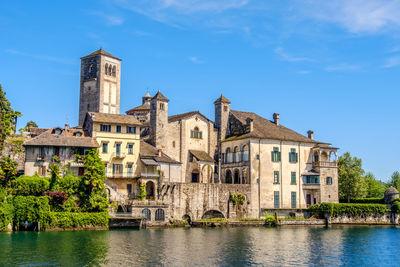 Buildings at waterfront