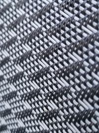 Full frame shot of metal grate