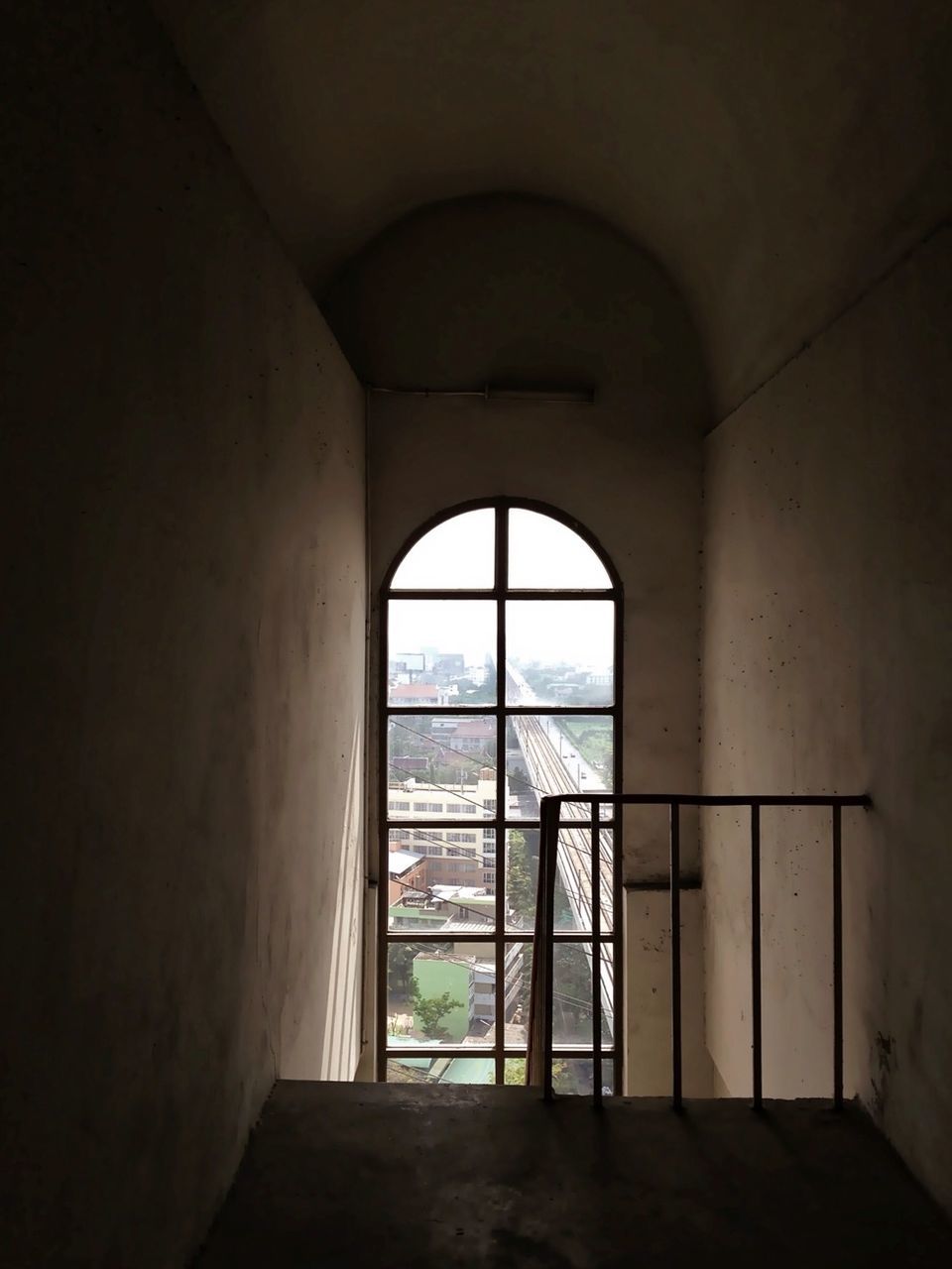 indoors, architecture, built structure, arch, window, ceiling, house, building, door, corridor, wall - building feature, day, entrance, wall, home interior, interior, sunlight, no people, archway, glass - material