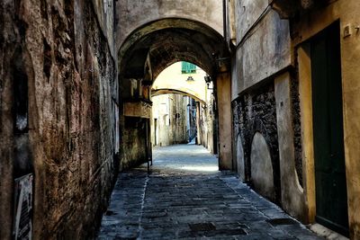 Archway in corridor