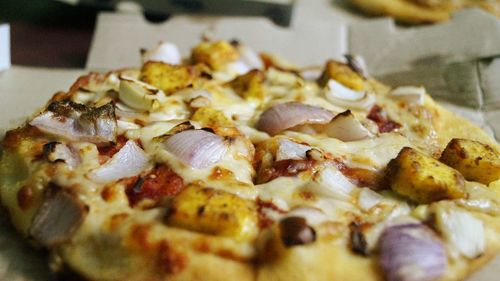 Close-up of food in plate