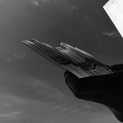 Low angle view of building against sky
