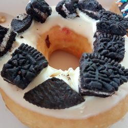 Close-up of dessert in plate