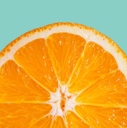 Close-up of orange slices