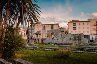 Buildings in city