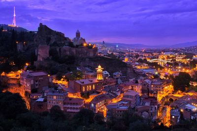 Cityscape at night