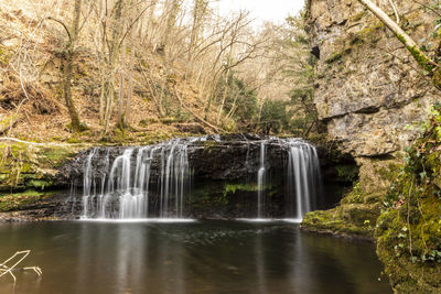 Waterfall in forest