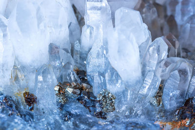 Full frame shot of ice
