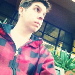 looking at camera