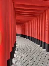 Corridor of building