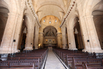 Interior of historic building