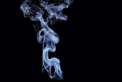 Close-up of smoke