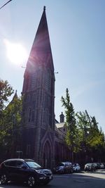 Low angle view of cathedral against sky