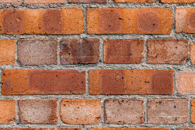 Full frame shot of brick wall