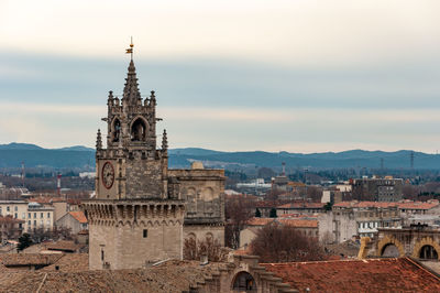 View of cathedral against cloudy sky