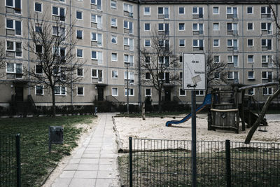 View of buildings in city