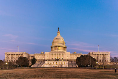 The united states capitol building in washington dc