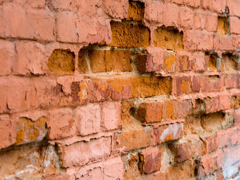 Full frame shot of brick wall