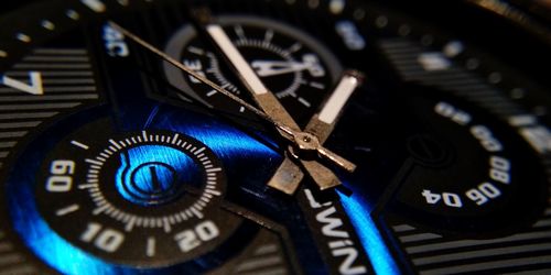 Close-up of clock